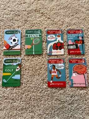 Yoto Originals Educational Cards, Set of 7
